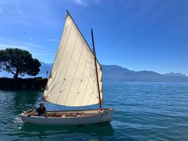 « L'air de rien » - canot à voile et aviron non motorisé